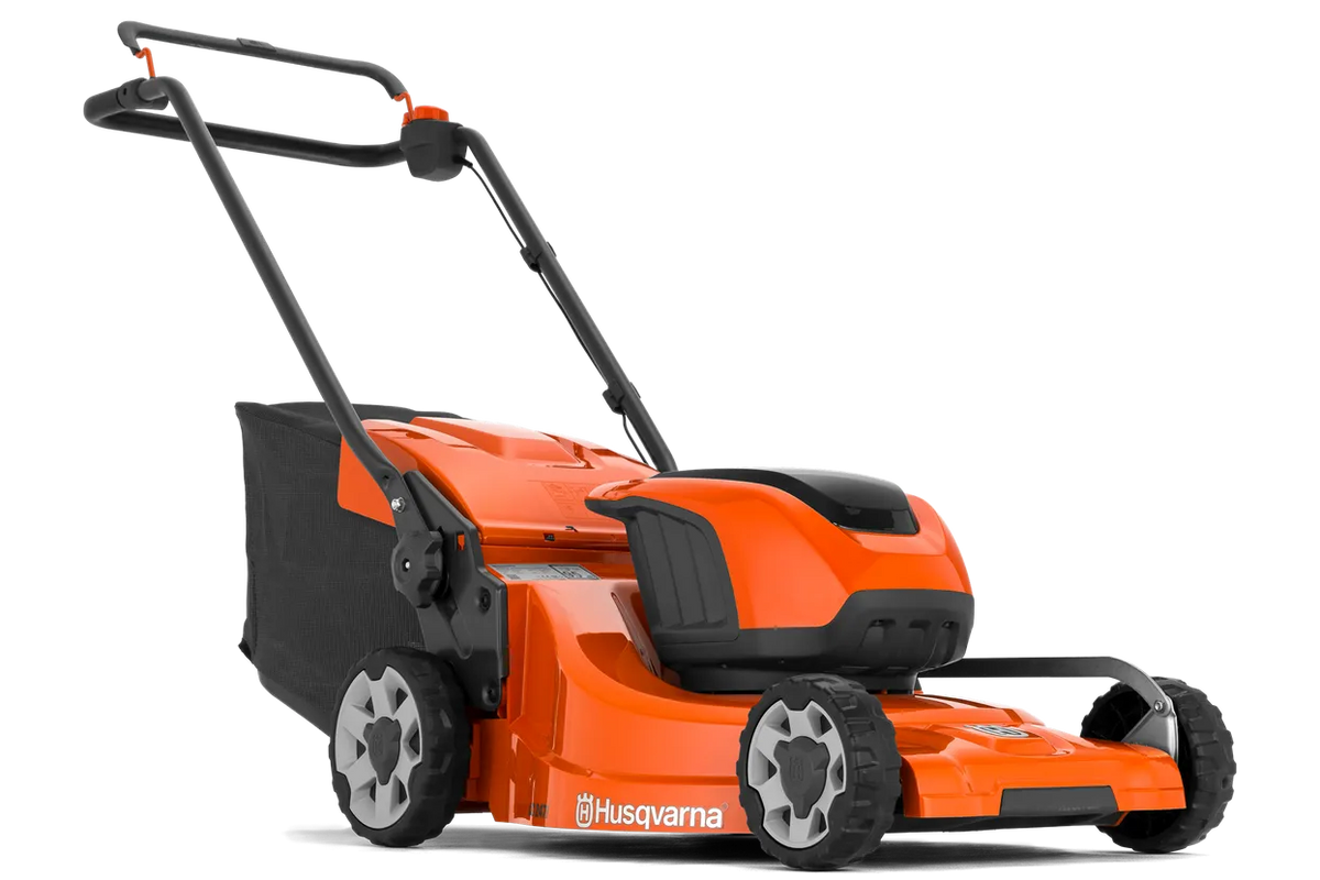 Husqvarna electric lawn mower & Battery lawn mower – Rosebud Mowers ...