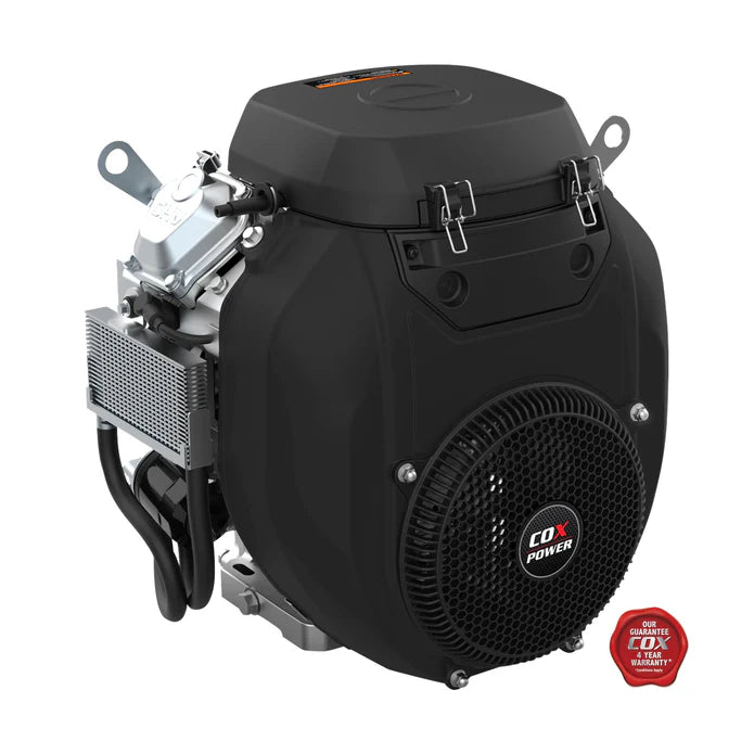 COX Power 24hp 1" Keyway Estart V-twin Horizontal Shaft Engine CPH680-1