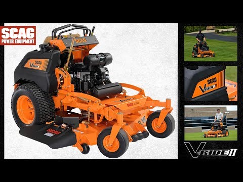 SCAG V-Ride II 36" Zero Turn Stander Mower