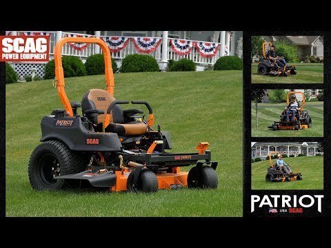 SCAG Patriot 52" Zero Turn Riding Mower